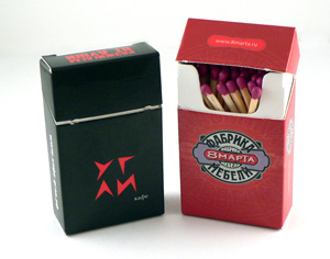 Модель Flip-top Сигаретная пачка (60x35x15mm)